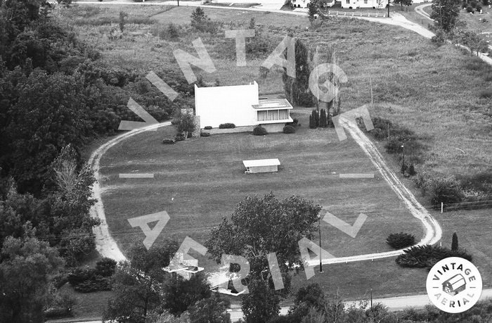 Devils Lake Drive-In Theatre - Old Aerial